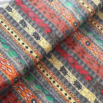 COLOR DREAMING IN ONE Aborigines Stoff aus Australien